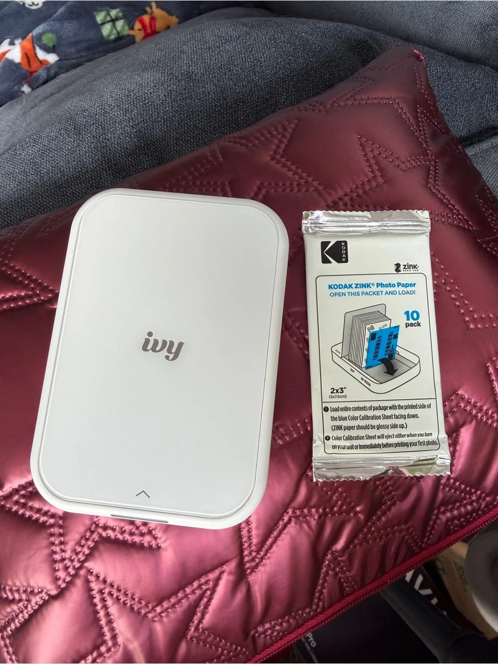 Canon Ivy Printer - 1 pack of sheets included